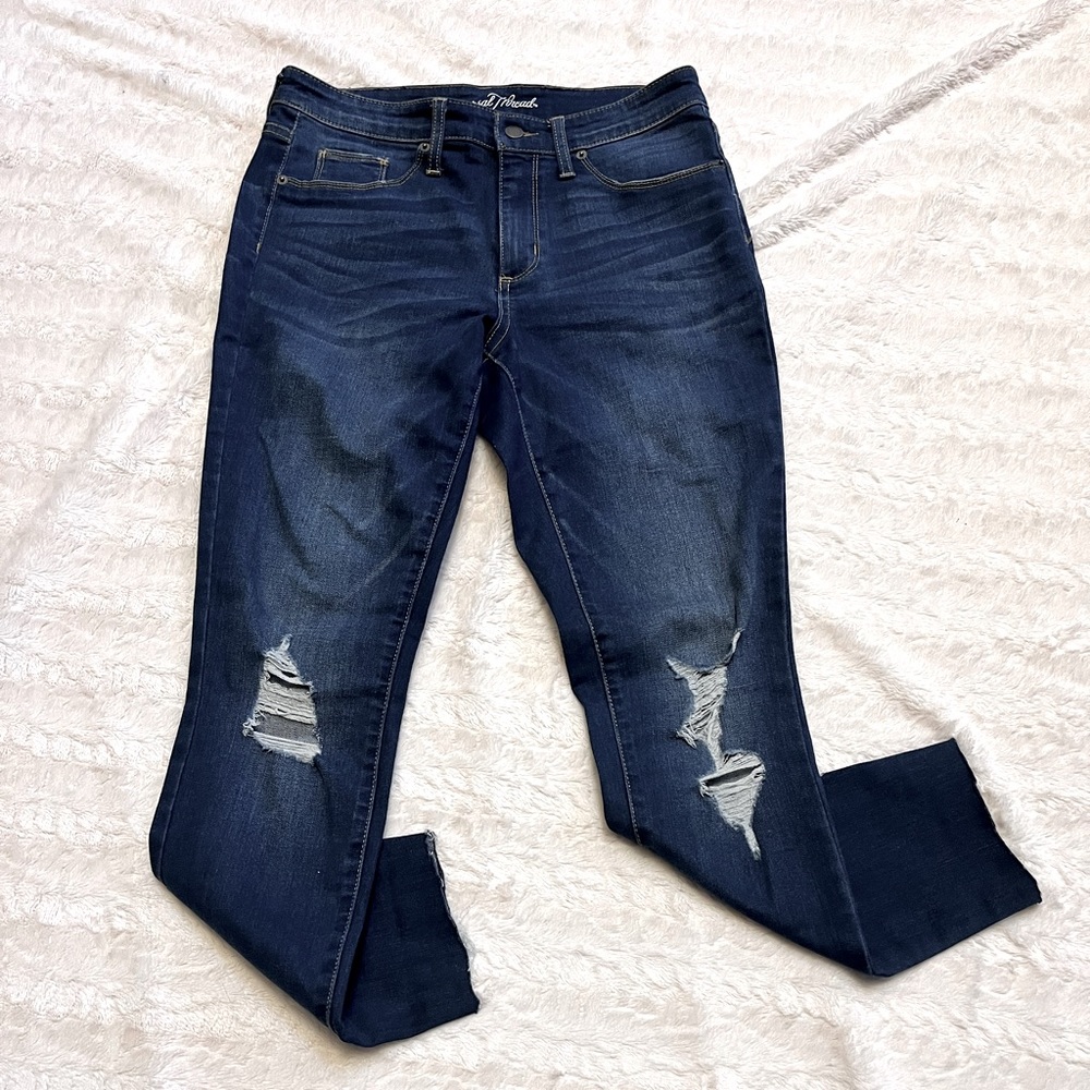 Upcycled Universal Thread High Rise Distressed Da… - image 3